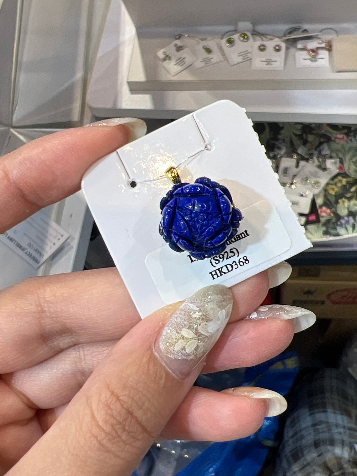 Lapis S925 Pendant