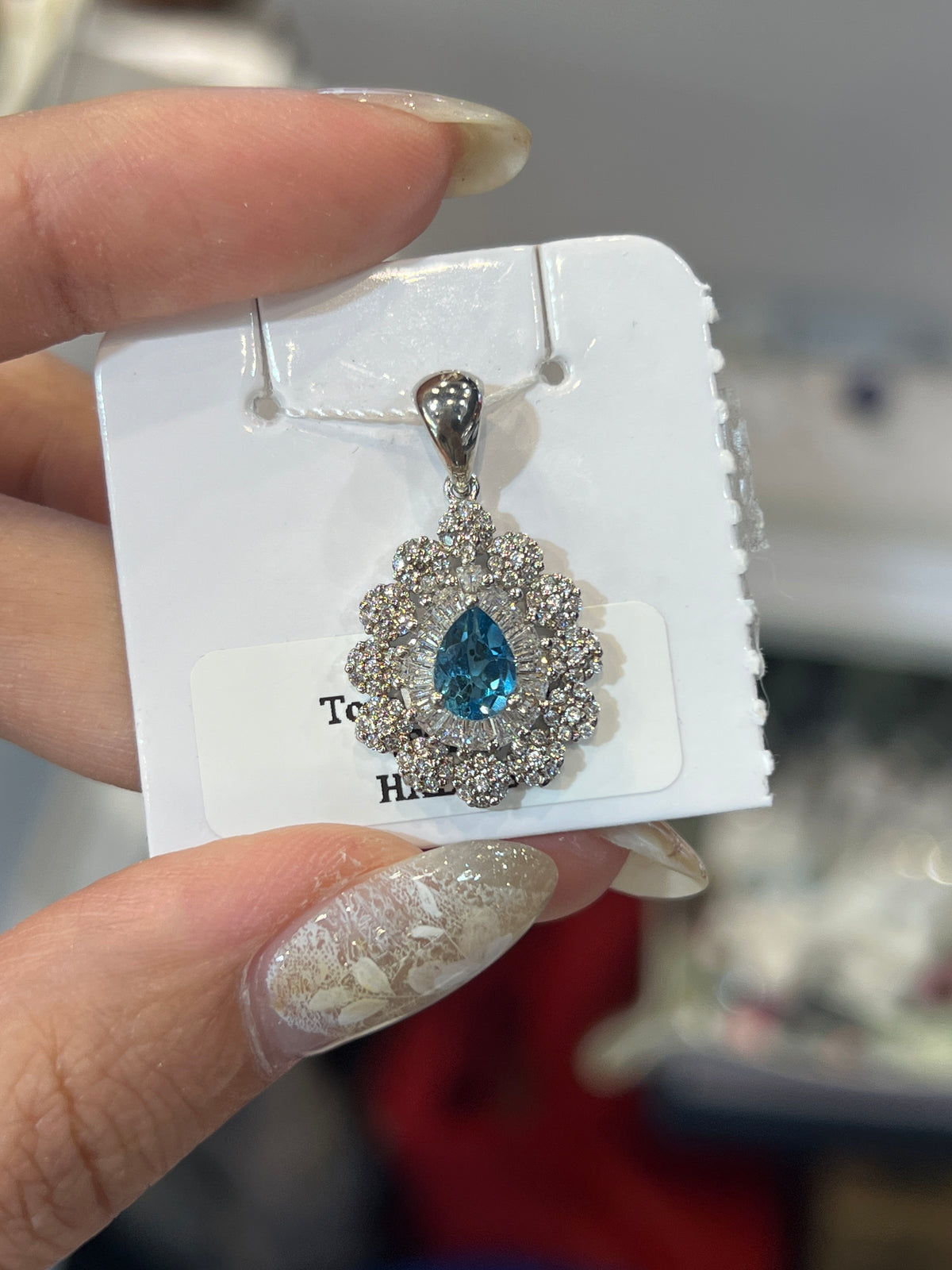 Topaz S925 Pendant