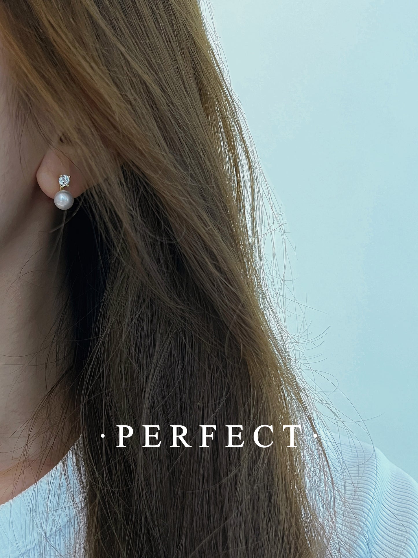 ✨Freshwater Aurora Pearl Earring|淡水極光無核珍珠王妃耳釘✨