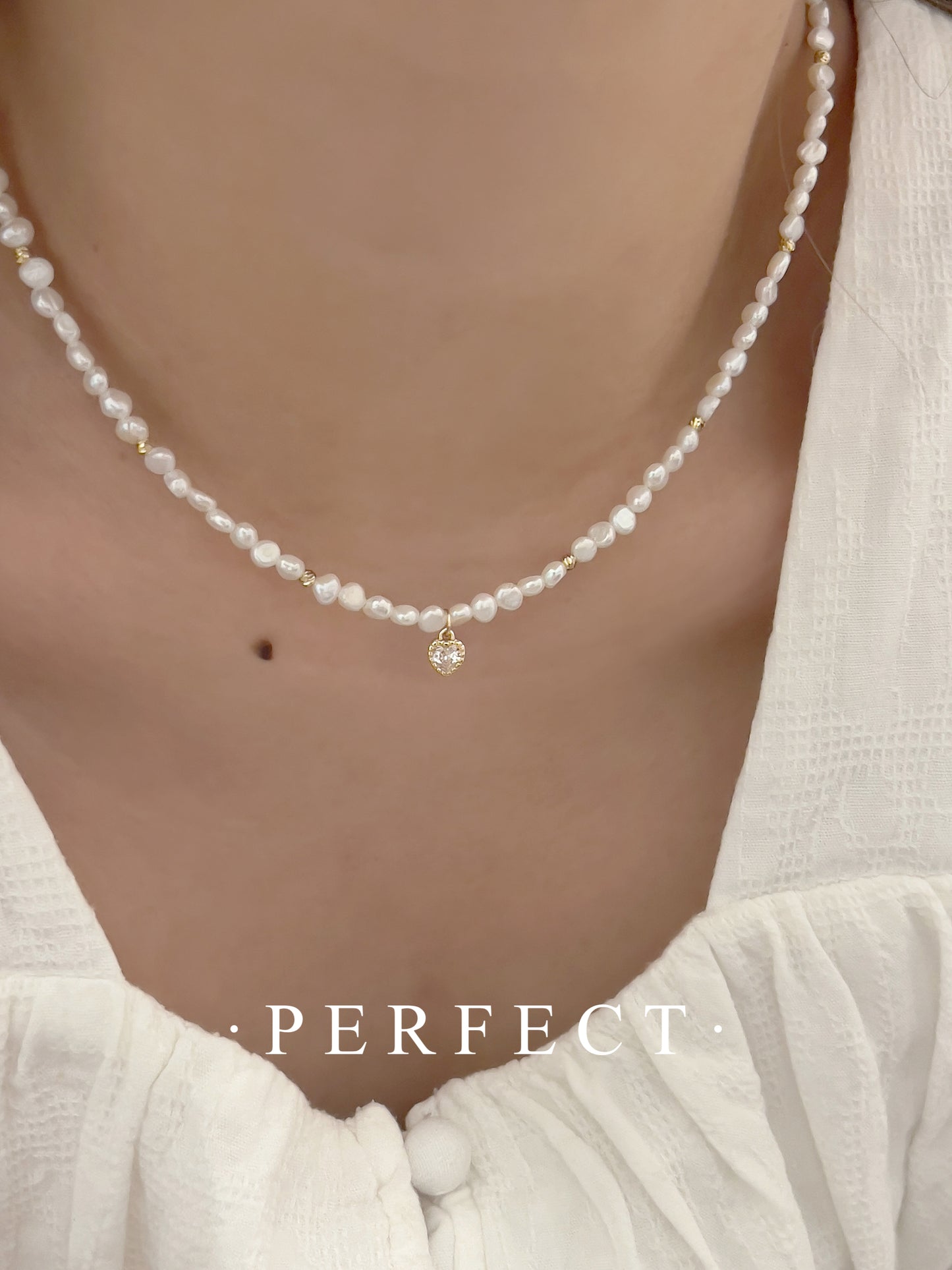 ✨Freshwater Rock Keshi Pearl Necklace✨