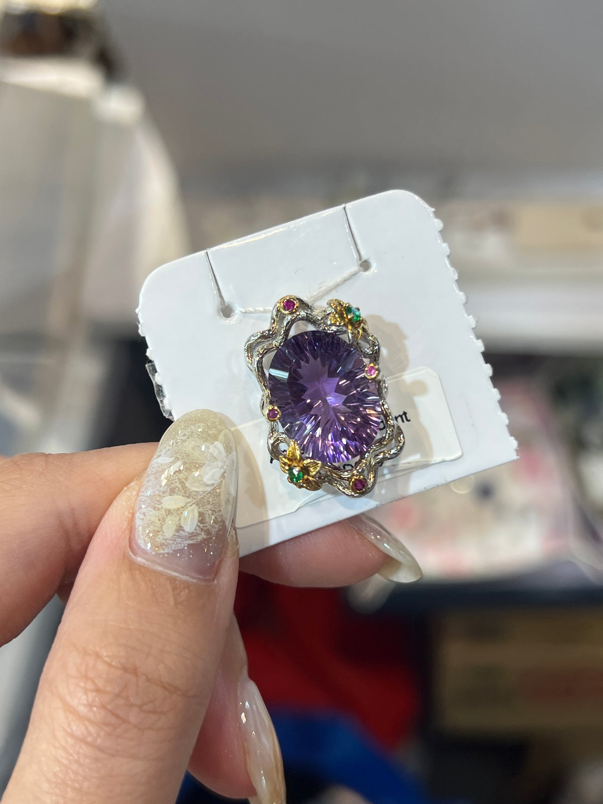 Amethyst S925 Pendant