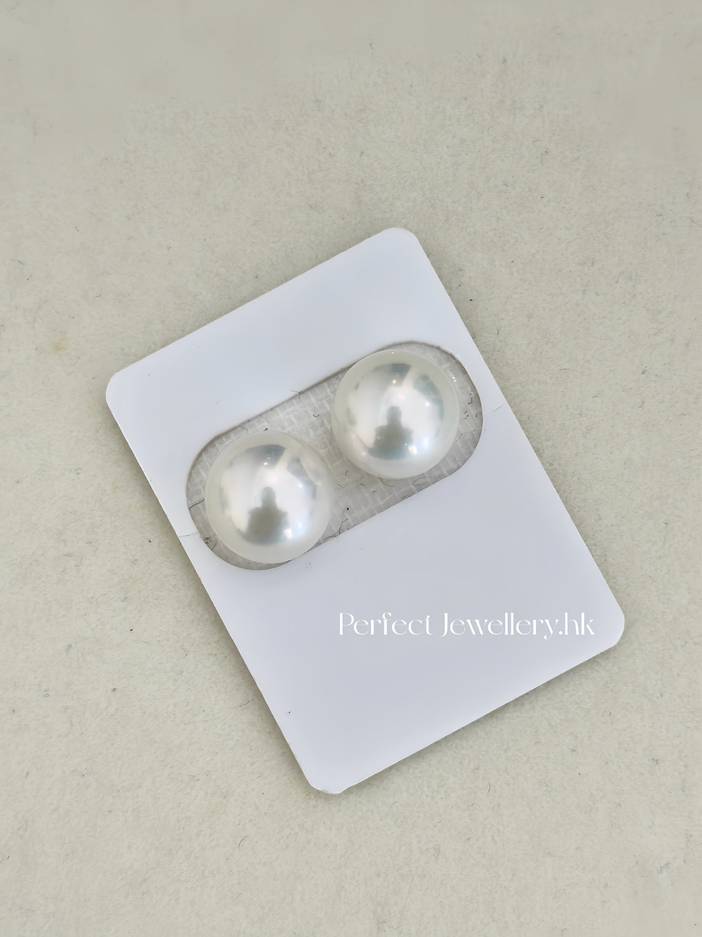 10.6mm Freshwater Pearl Pair | 10.6mm 頂級極光淡水珍珠對珠