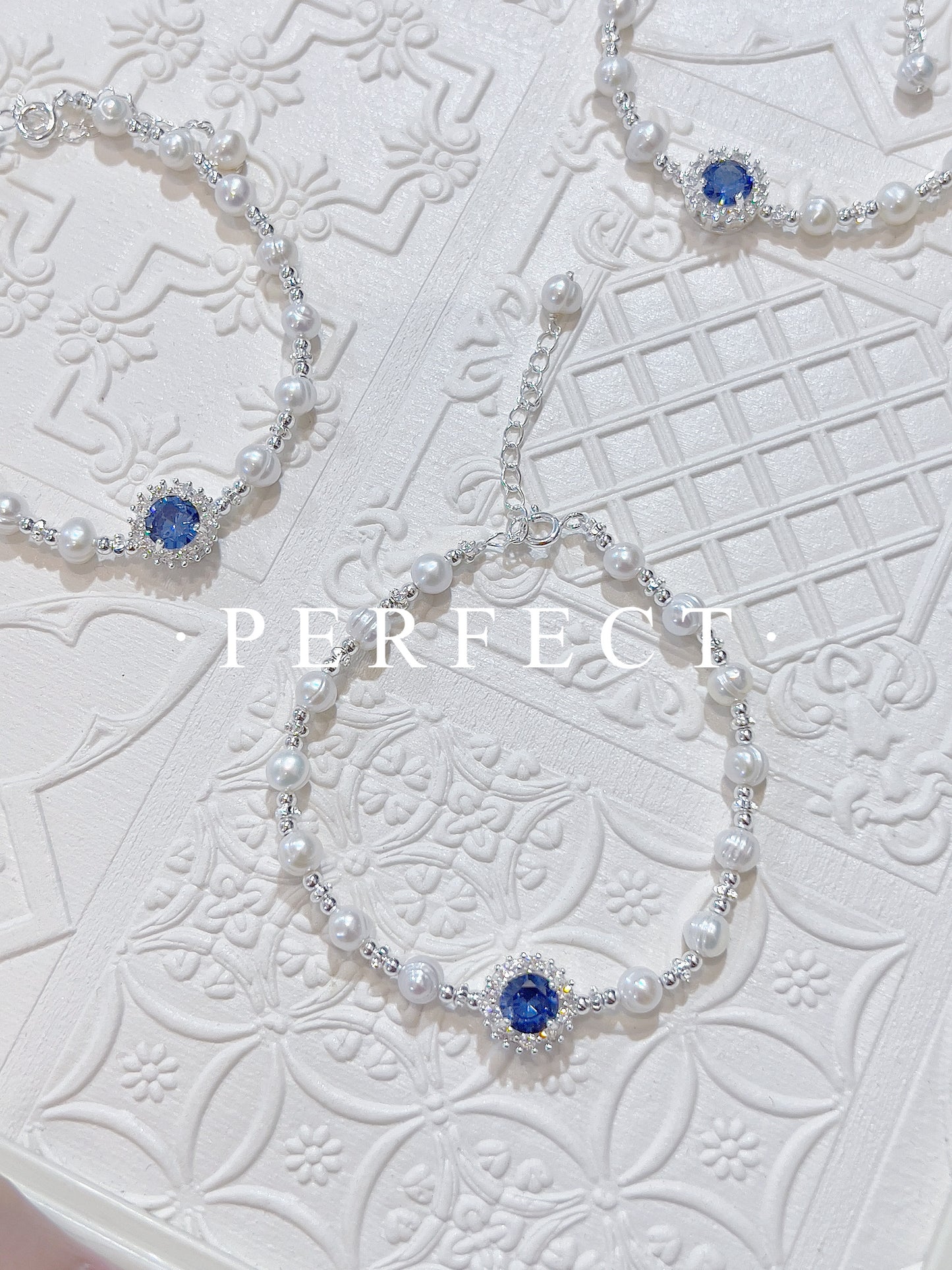 Blue Ocean | 海洋繁星🌊 Freshwater Pearl Bracelet 