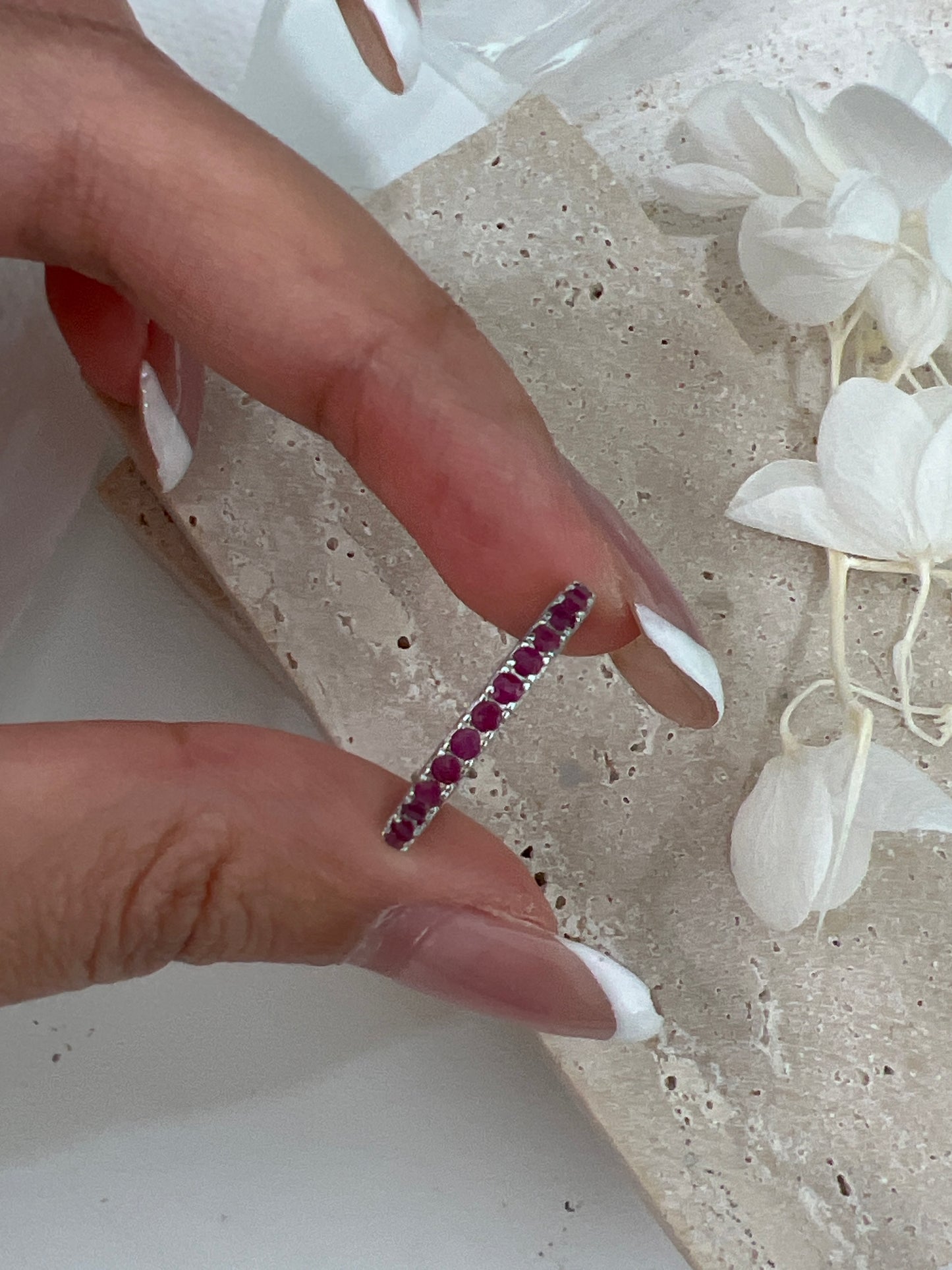 Ruby S925 Ring |紅寶石排戒❤️✨
