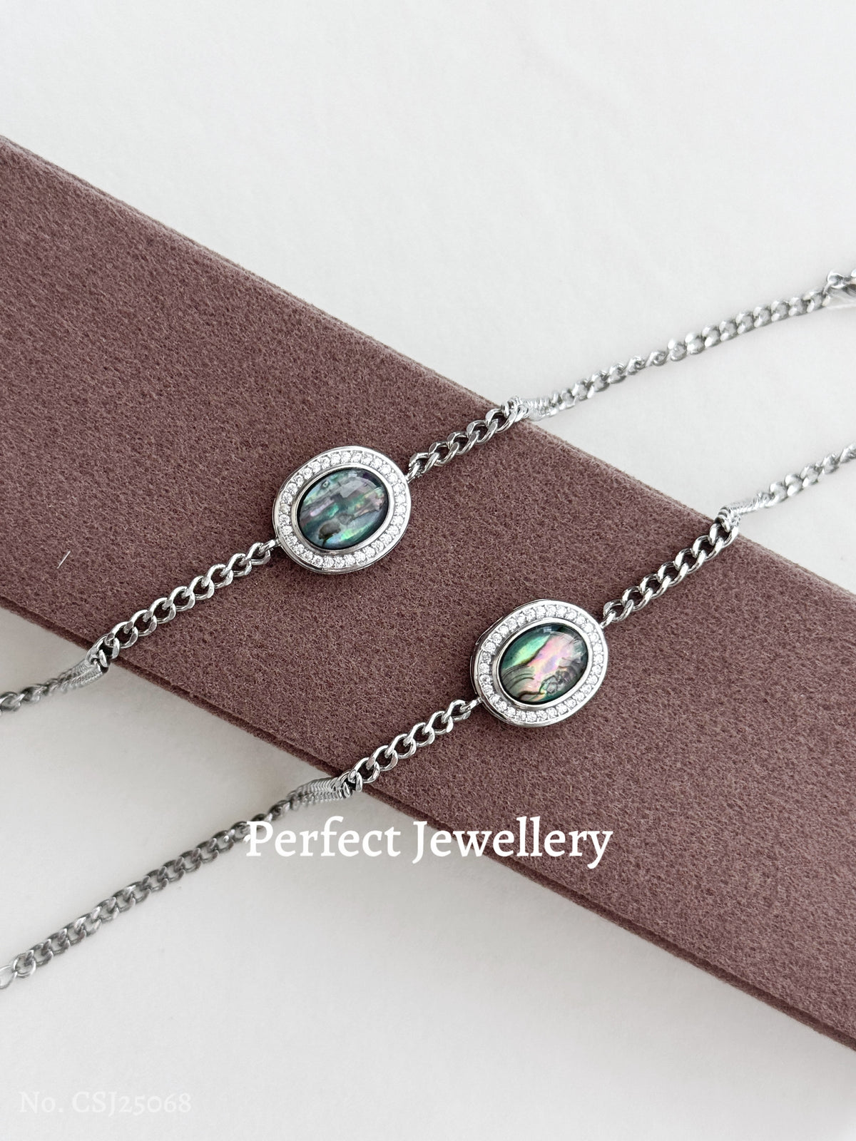 Abalone Shell Brass Bracelet | 鮑魚貝錶帶手鏈