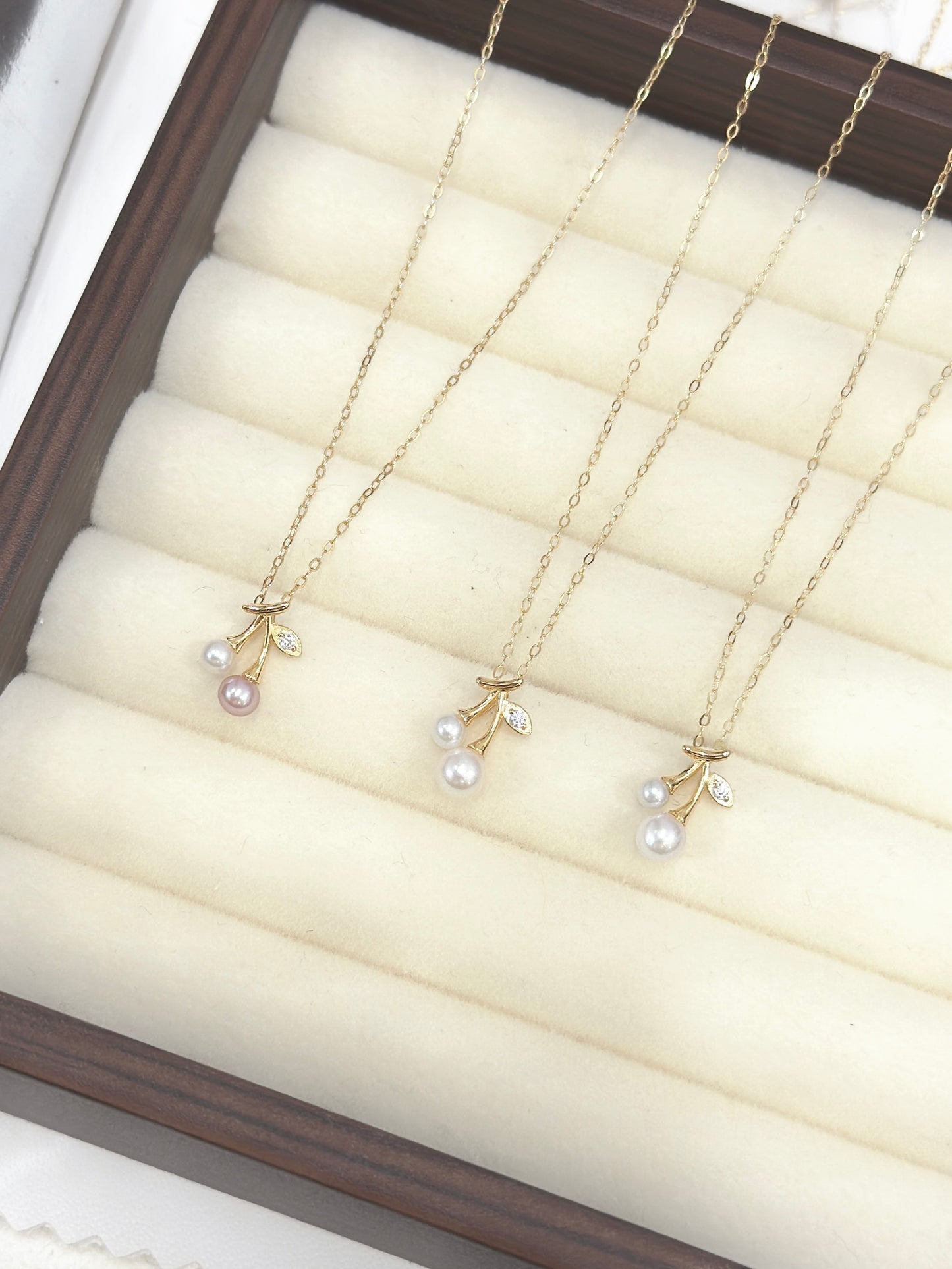 Freshwater & Akoya Pearl S925 Necklace 淡水珍珠&Akoya櫻桃項鍊