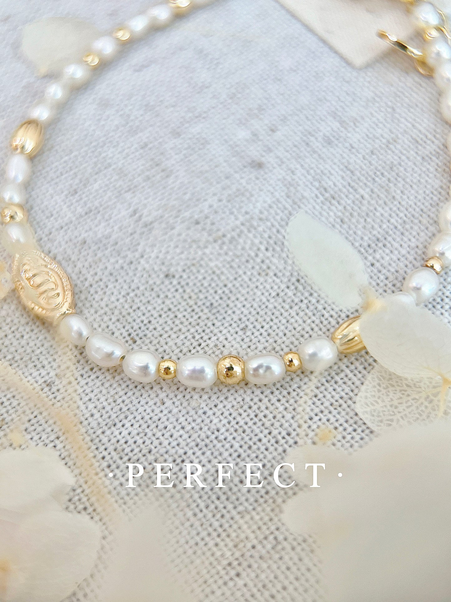 ✨ Glory Crown Freshwater Pearl Bracelet|米形珍珠手鏈✨