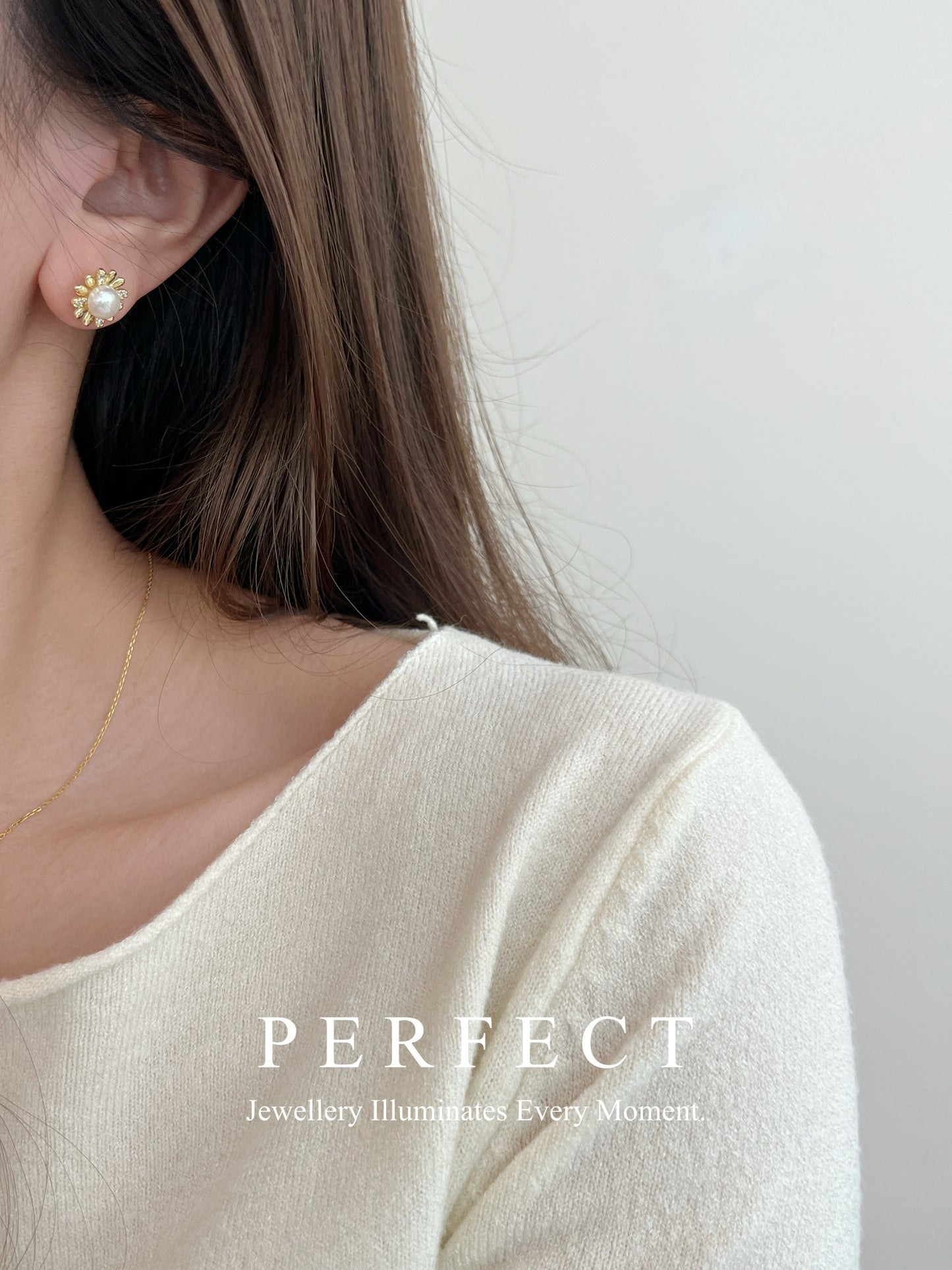 ✨Daisy 🌼Freshwater Pearl Earrings | 小雛菊淡水珍珠耳釘✨🌻