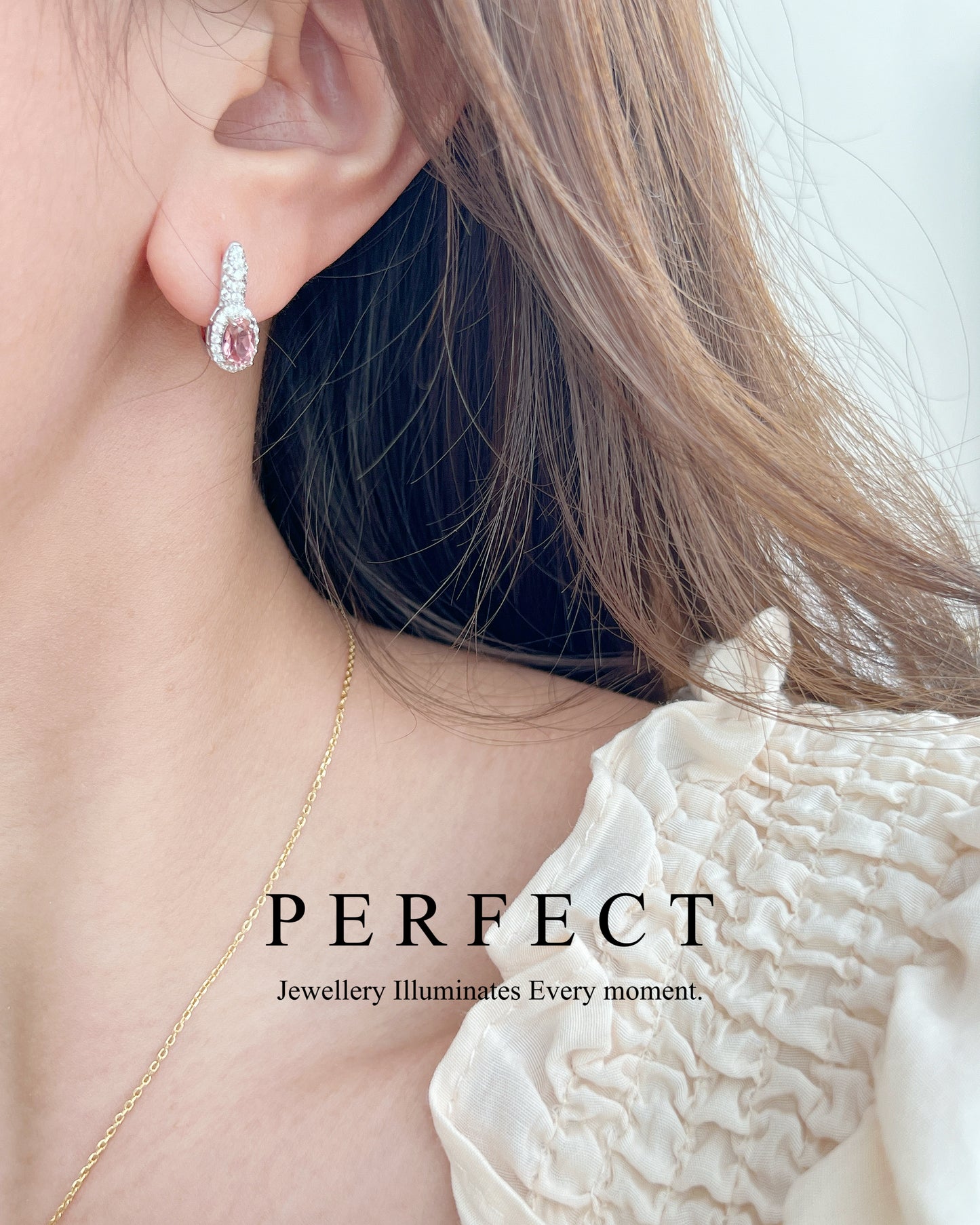 ✨Vivid Tourmaline Ear Hoop |碧璽S925 耳圈✨🍬