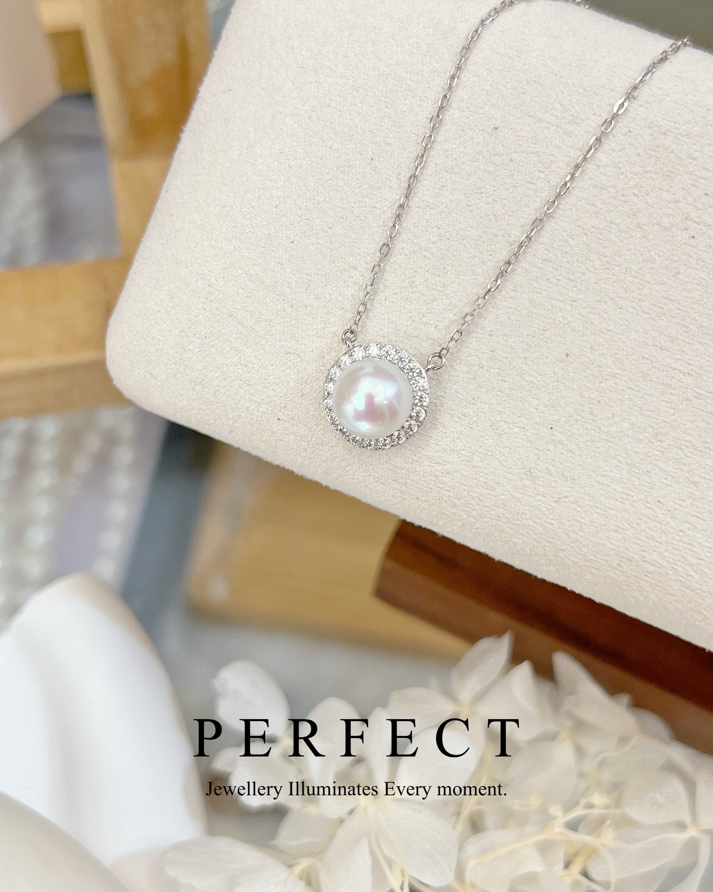 ✨Aurora Freshwater Pearl Necklace|極光淡水珍珠項鍊✨⚡️
