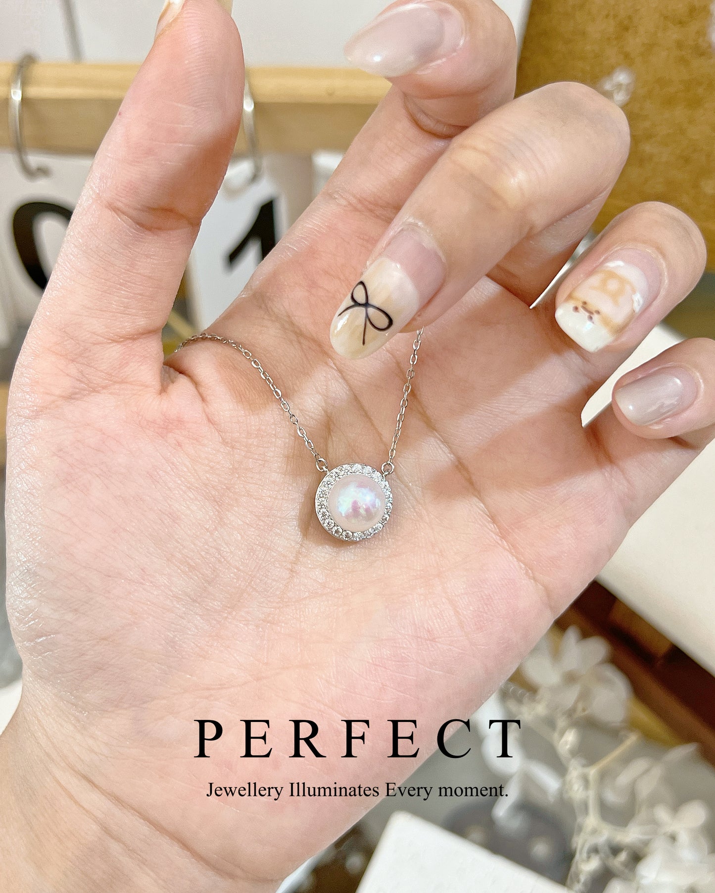 ✨Aurora Freshwater Pearl Necklace|極光淡水珍珠項鍊✨⚡️