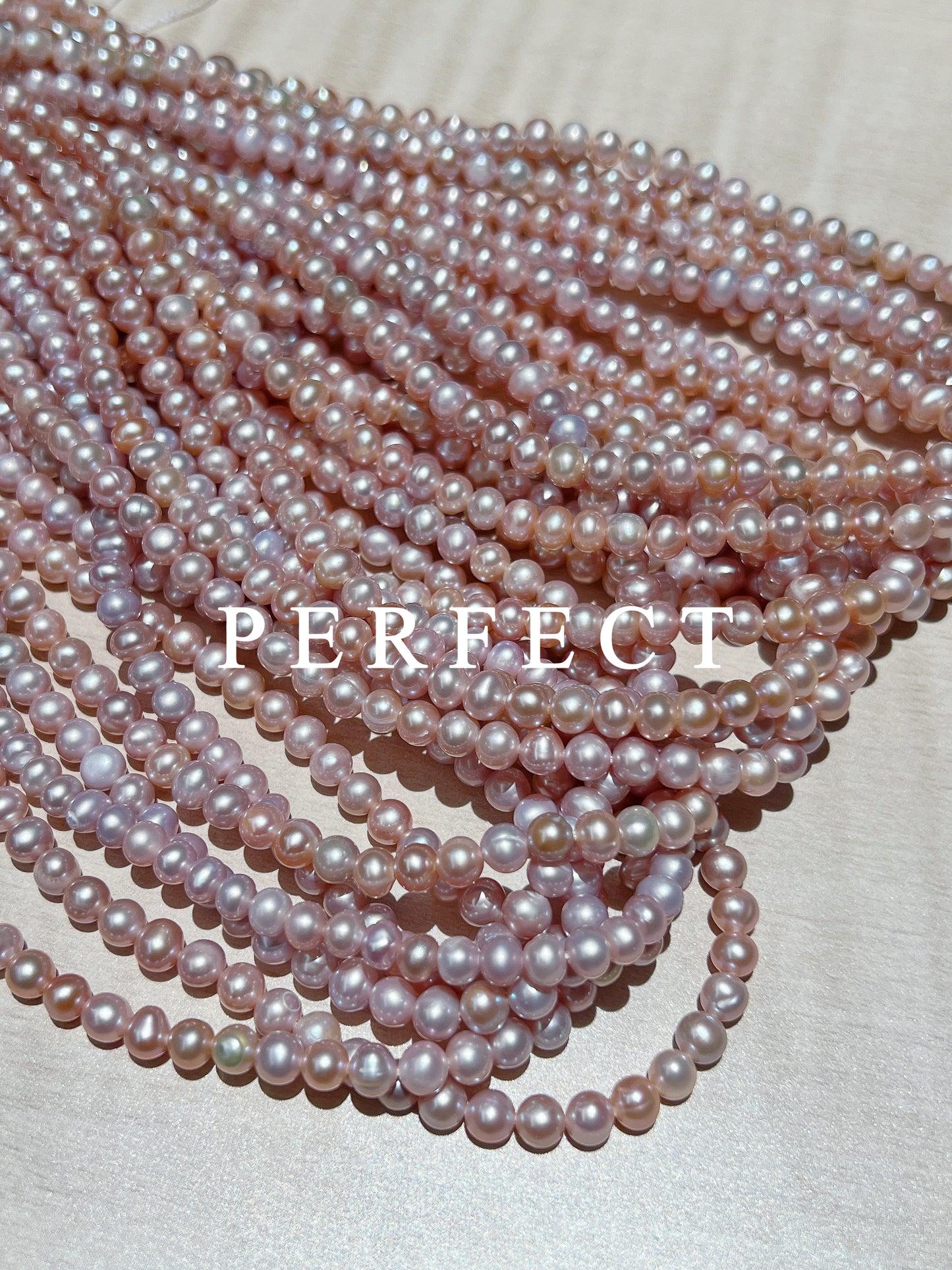 ✨Pinkish Purple Freshwater Pearl Necklace | 粉紫珍珠頸鏈✨