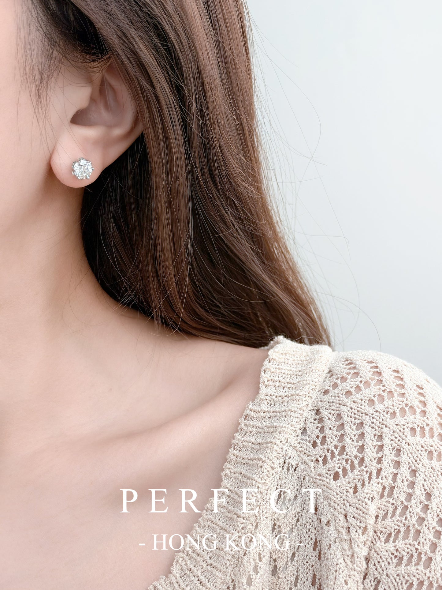 Lzar ✨💫2ct Moissanite Brass Earrings |莫桑星辰耳釘