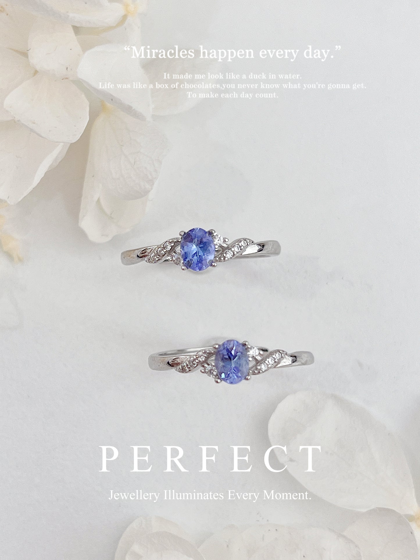Tanzanite S925 Ring |坦桑石精緻戒指✨