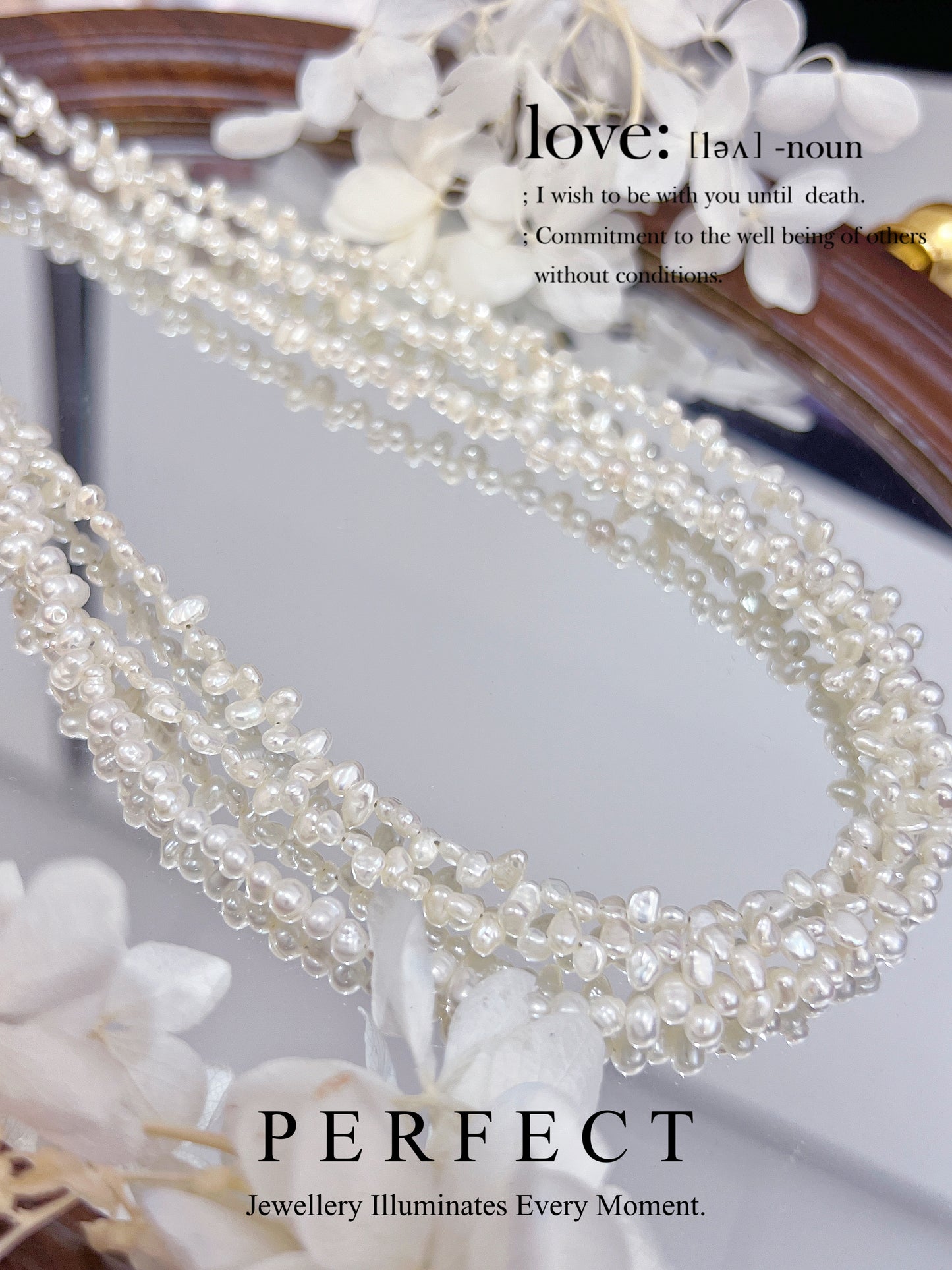 Freshwater Baroque Pearl S925 Necklace | 淡水極光珍珠項鍊✨