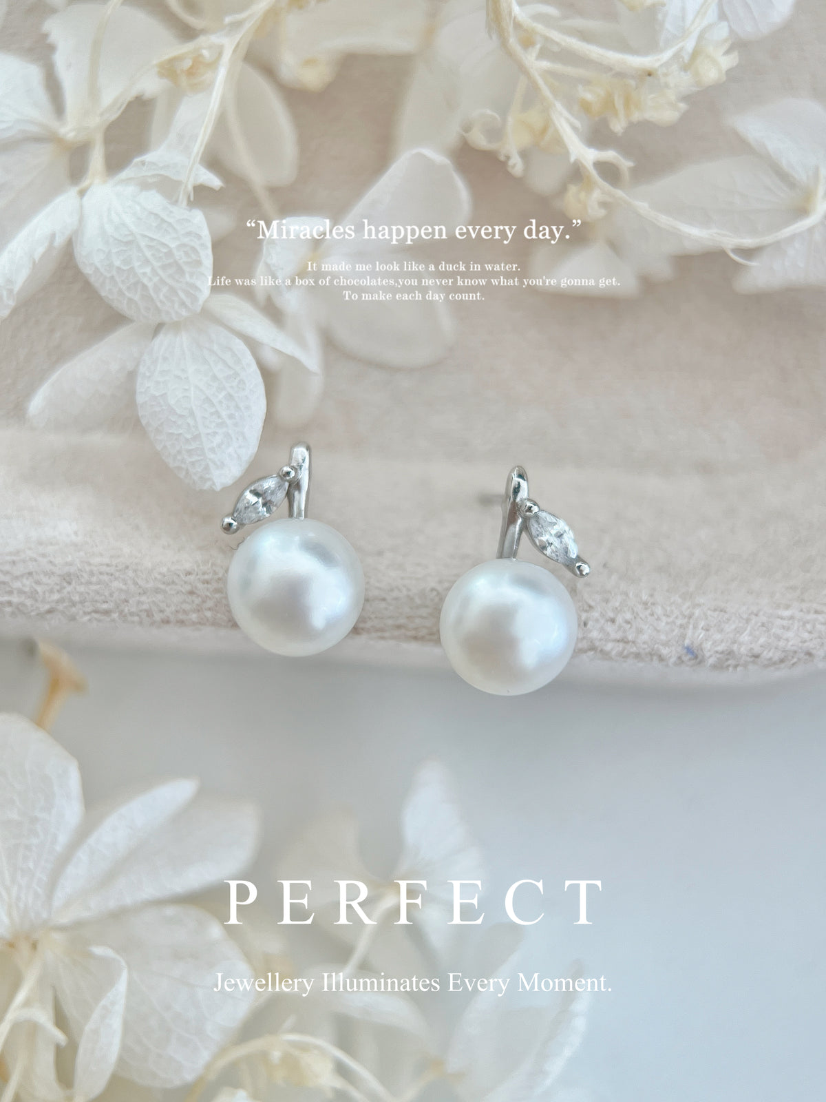 7.5-8mm Freshwater Pearl S925 Earrings | 淡水珍珠橘子🍊耳釘
