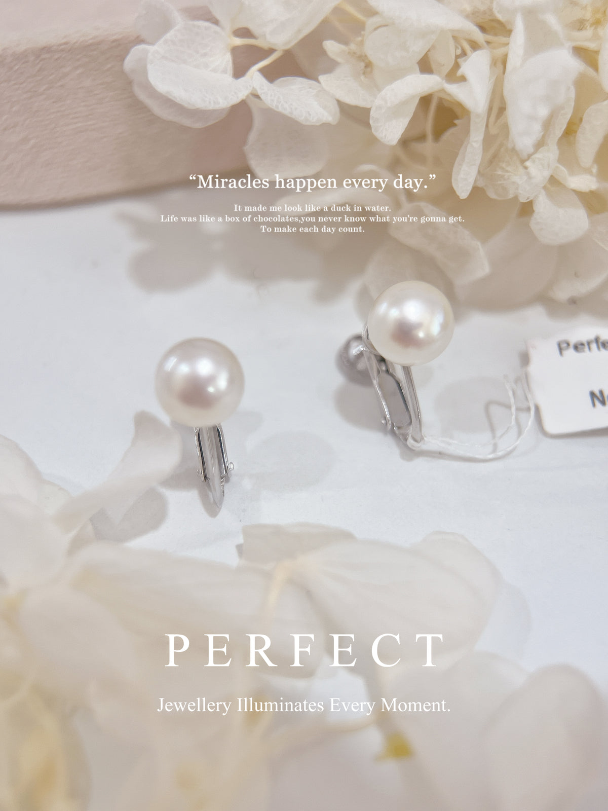 7.6mm Freshwater Pearl S925 Ear Cliff | 淡水珍珠日本耳夾