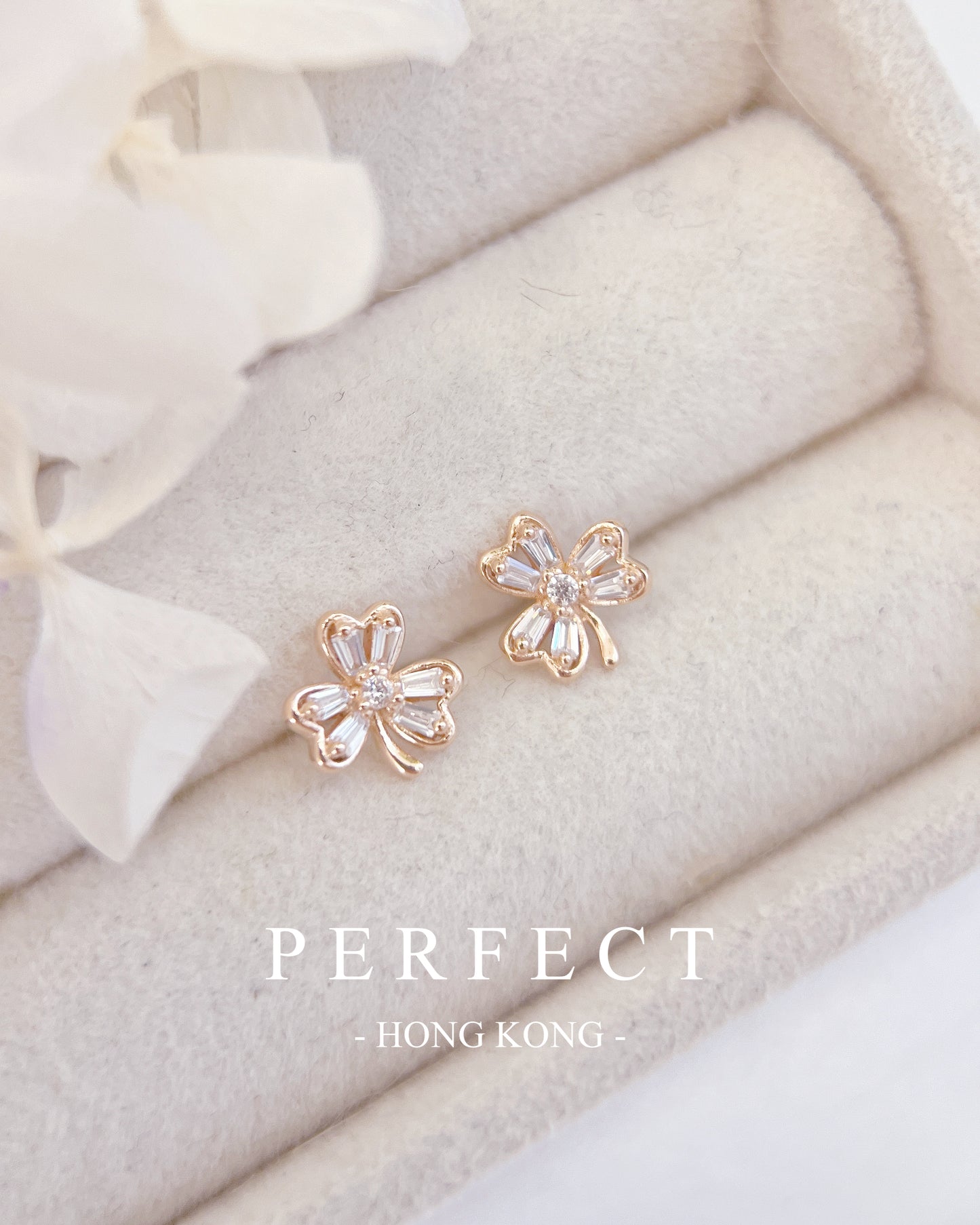 [S925] ✨Lucky Clover Earrings| 幸運三葉草耳釘