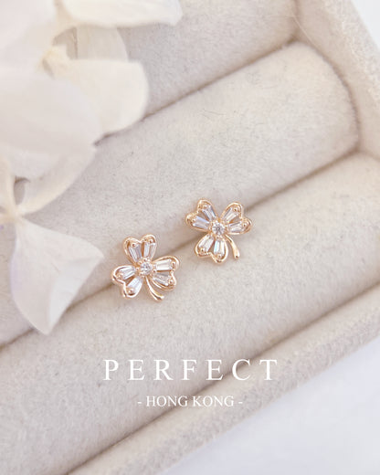 [S925] ✨Lucky Clover Earrings| 幸運三葉草耳釘