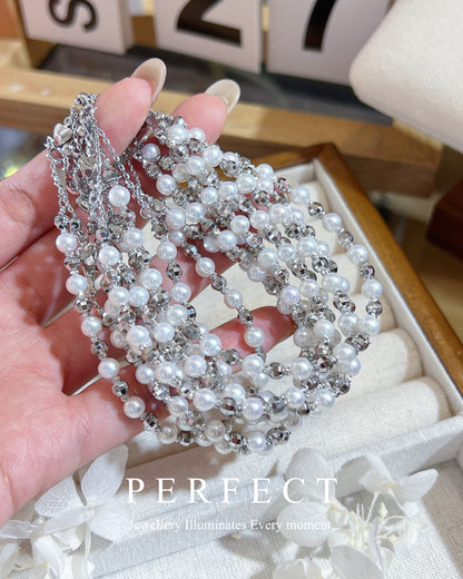 ✨ Estelle ｜Freshwater Pearl Bracelet 淡水珍珠閃閃手鍊✨