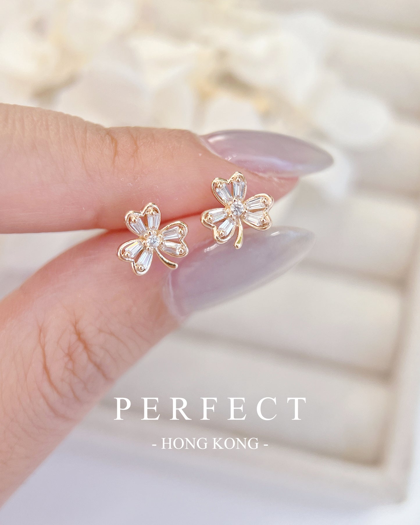 [S925] ✨Lucky Clover Earrings| 幸運三葉草耳釘