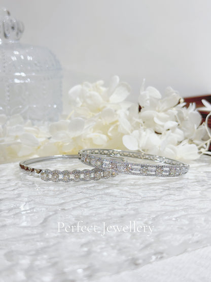 Moissnaite Bangle 香檳金莫桑手鐲
