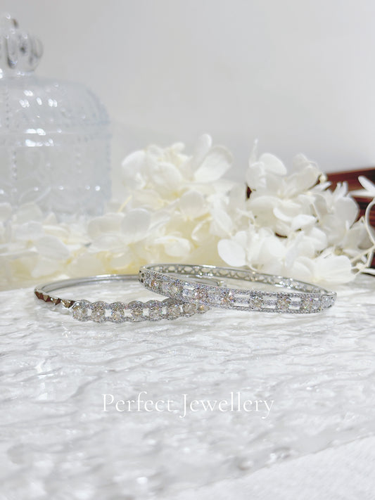 Moissnaite Bangle 香檳金莫桑手鐲