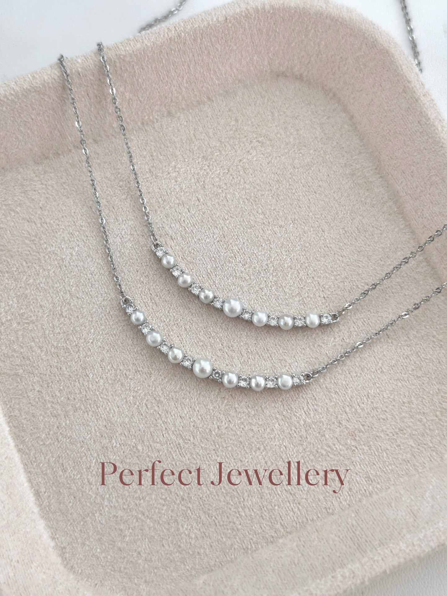 Freshwater Pearl Necklace  淡水珍珠許我耀眼微笑項鏈