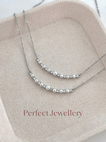 Freshwater Pearl Necklace  淡水珍珠許我耀眼微笑項鏈