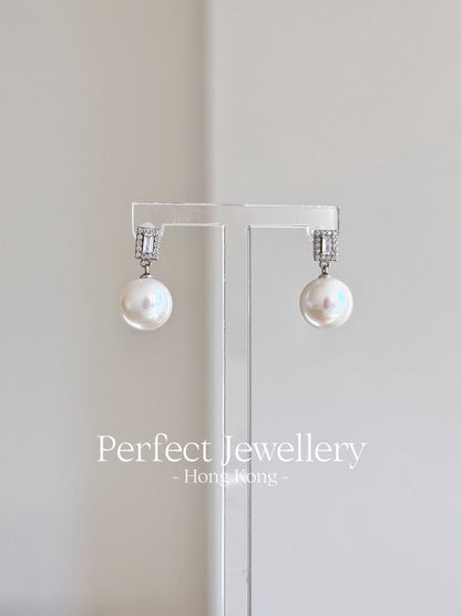 Freshwater Pearl S925 Minimalist Earring | 淡水珍珠簡約型格S925耳釘