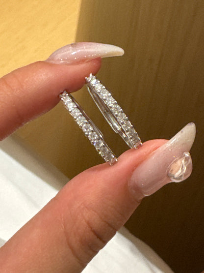 Moissanite Brass Ring | 莫桑石排戒指