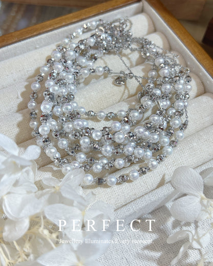 ✨ Estelle ｜Freshwater Pearl Bracelet 淡水珍珠閃閃手鍊✨