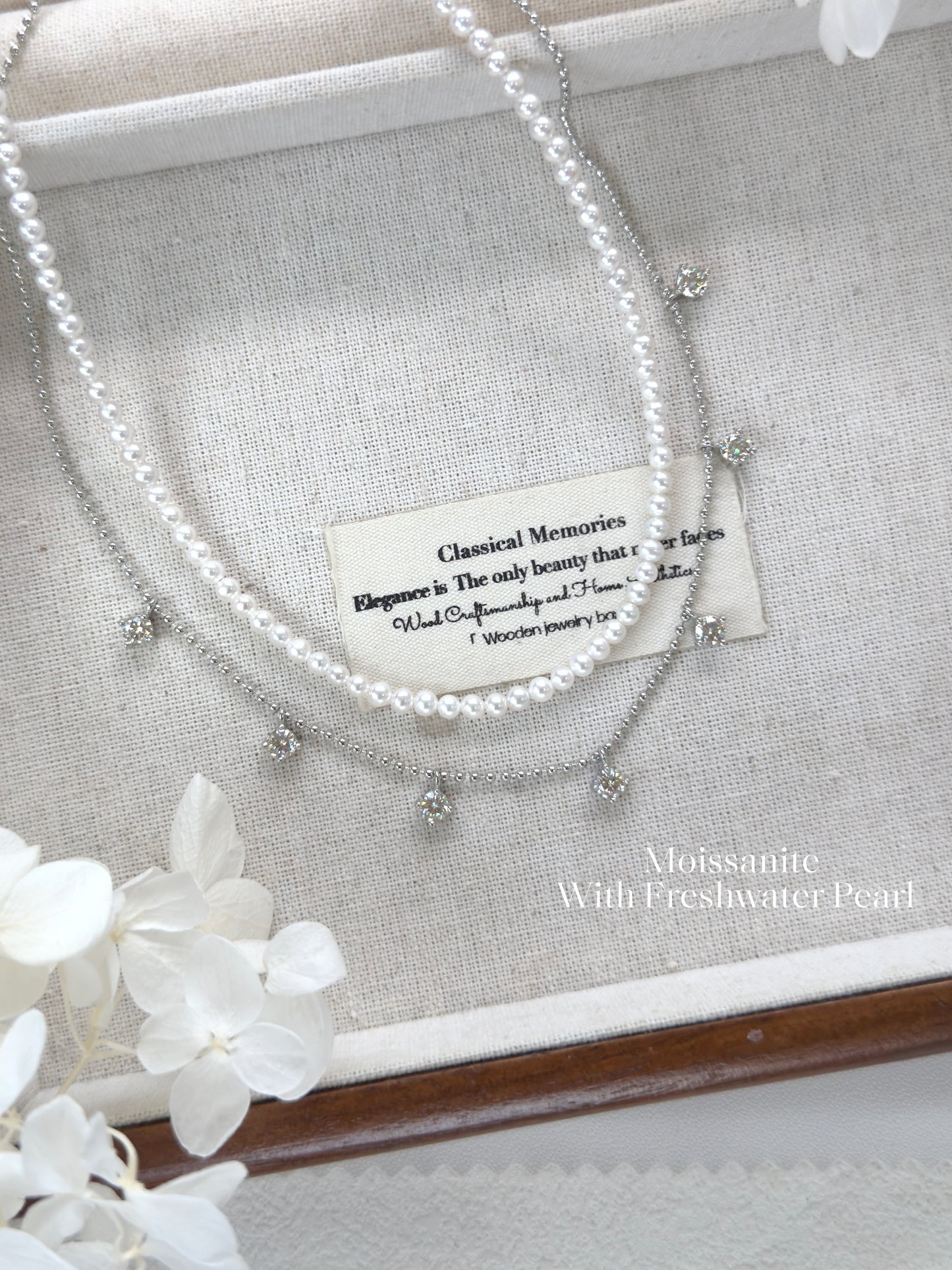 Moissanite Necklace 莫桑滿天星項鍊