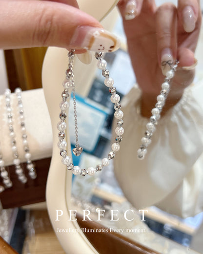 ✨ Estelle ｜Freshwater Pearl Bracelet 淡水珍珠閃閃手鍊✨
