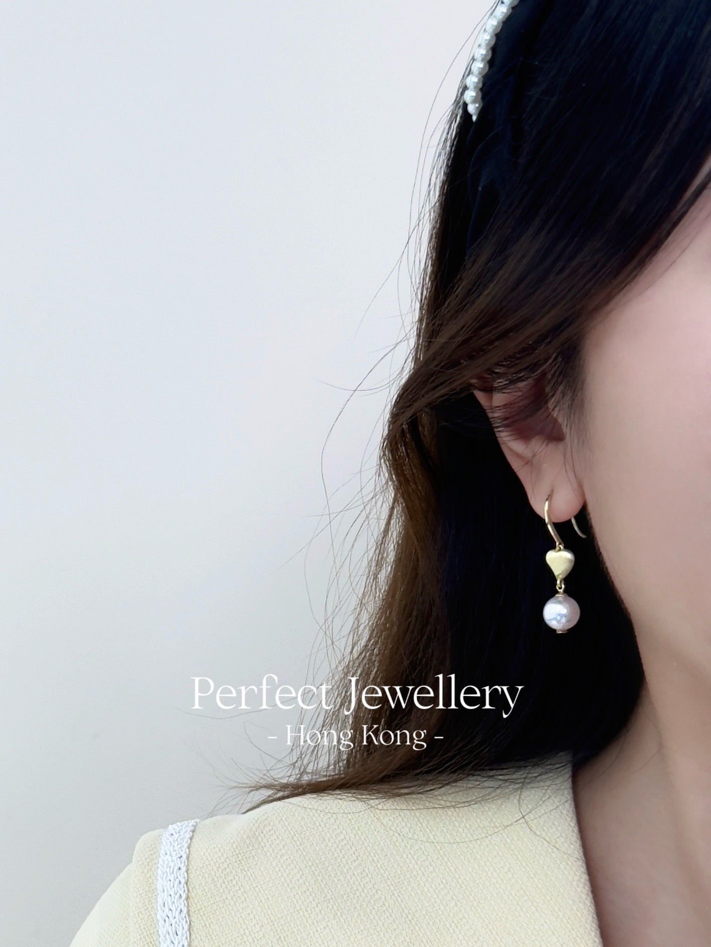 Akoya S925 Earrings | 日本🇯🇵Akoya 愛心 S925耳環