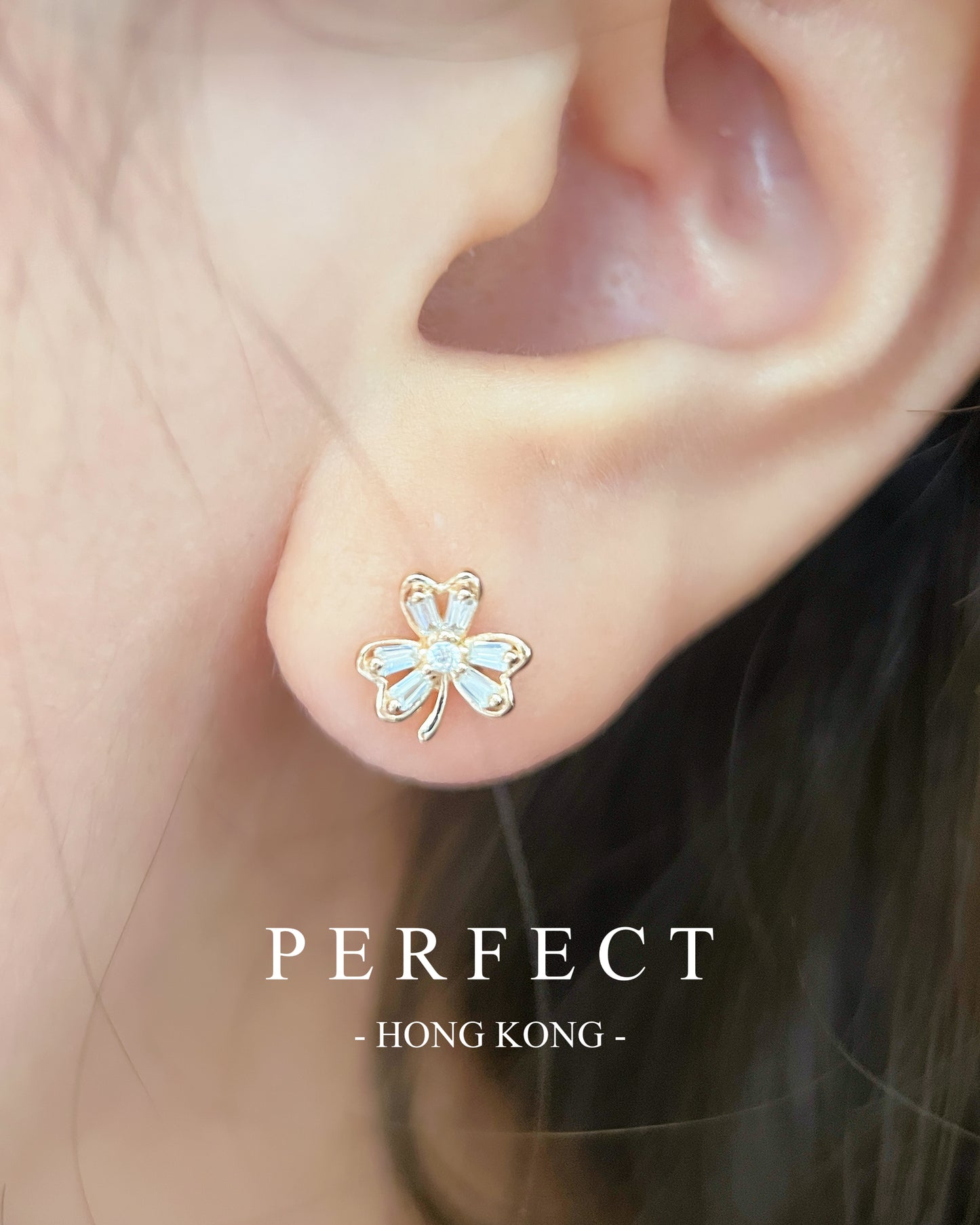 [S925] ✨Lucky Clover Earrings| 幸運三葉草耳釘