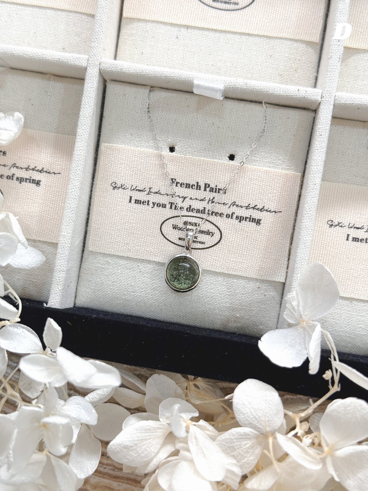 Green Phantom S925 Necklace | 聚寶盆綠幽靈S925銀項鍊