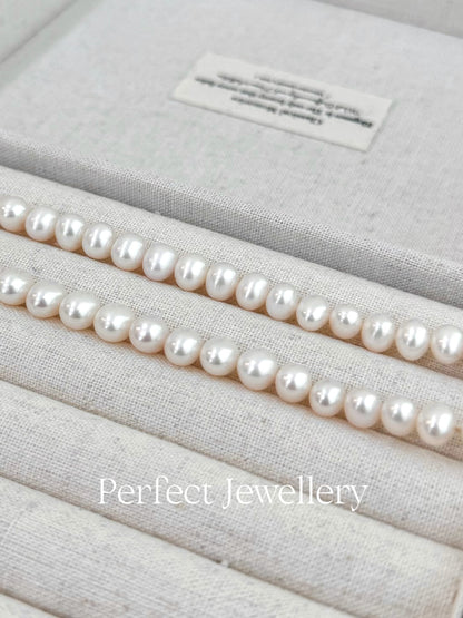 7-8mm Freshwater Pearl Bracelet | 7-8mm淡水無核珍珠手鍊