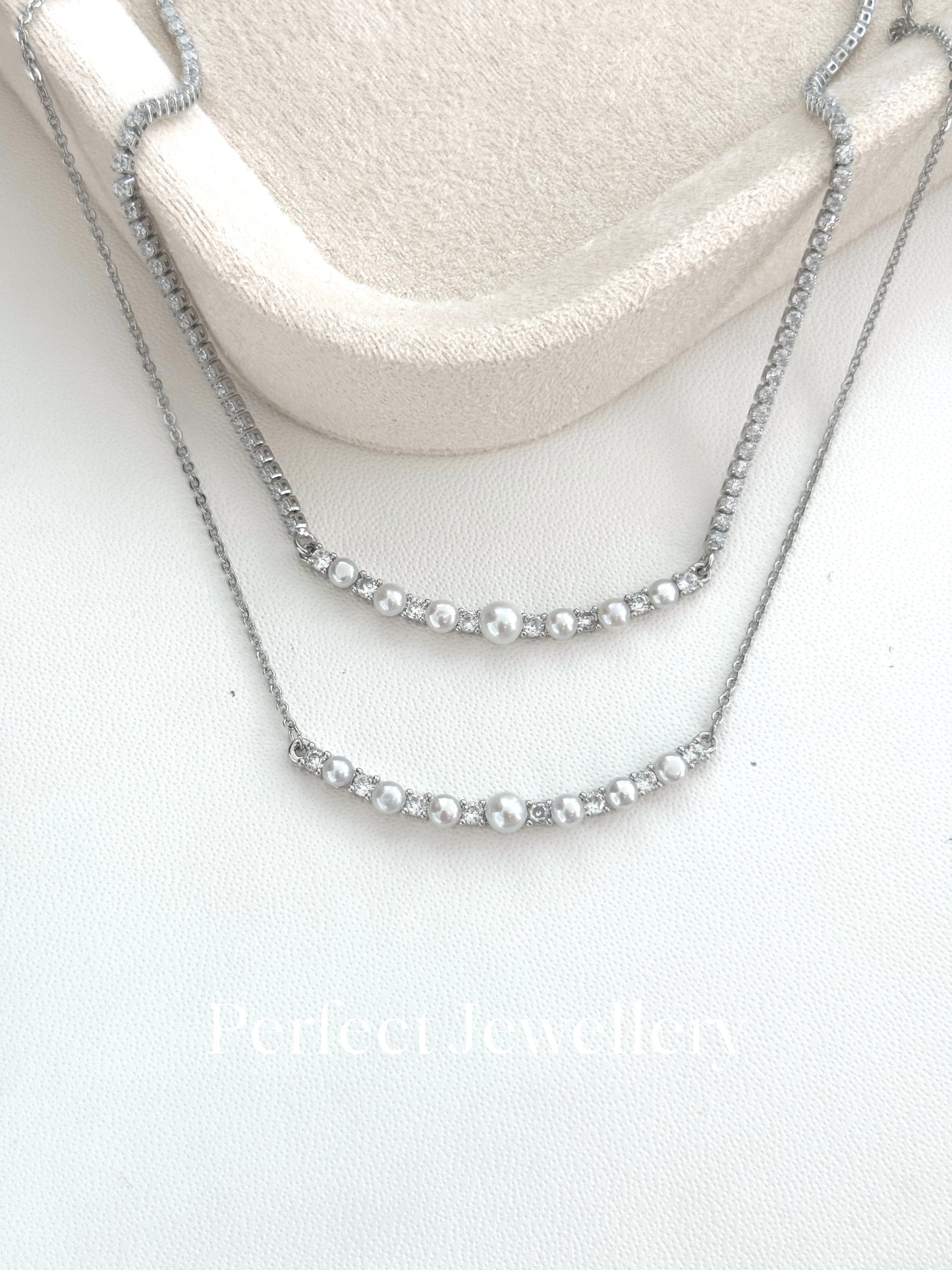 Freshwater Pearl Necklace  淡水珍珠許我耀眼微笑項鏈