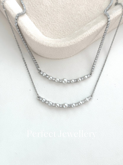 Freshwater Pearl Necklace  淡水珍珠許我耀眼微笑項鏈