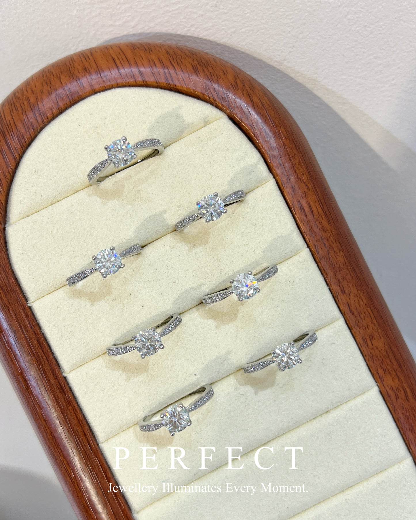 ✨💎1 ct Moissanite Ring 爆閃1卡莫桑石戒指✨（2號）
