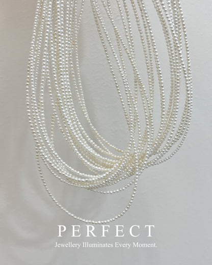 ✨2mm Freshwater Pearl Necklace |極細baby淡水珍珠頸鏈🐼✨