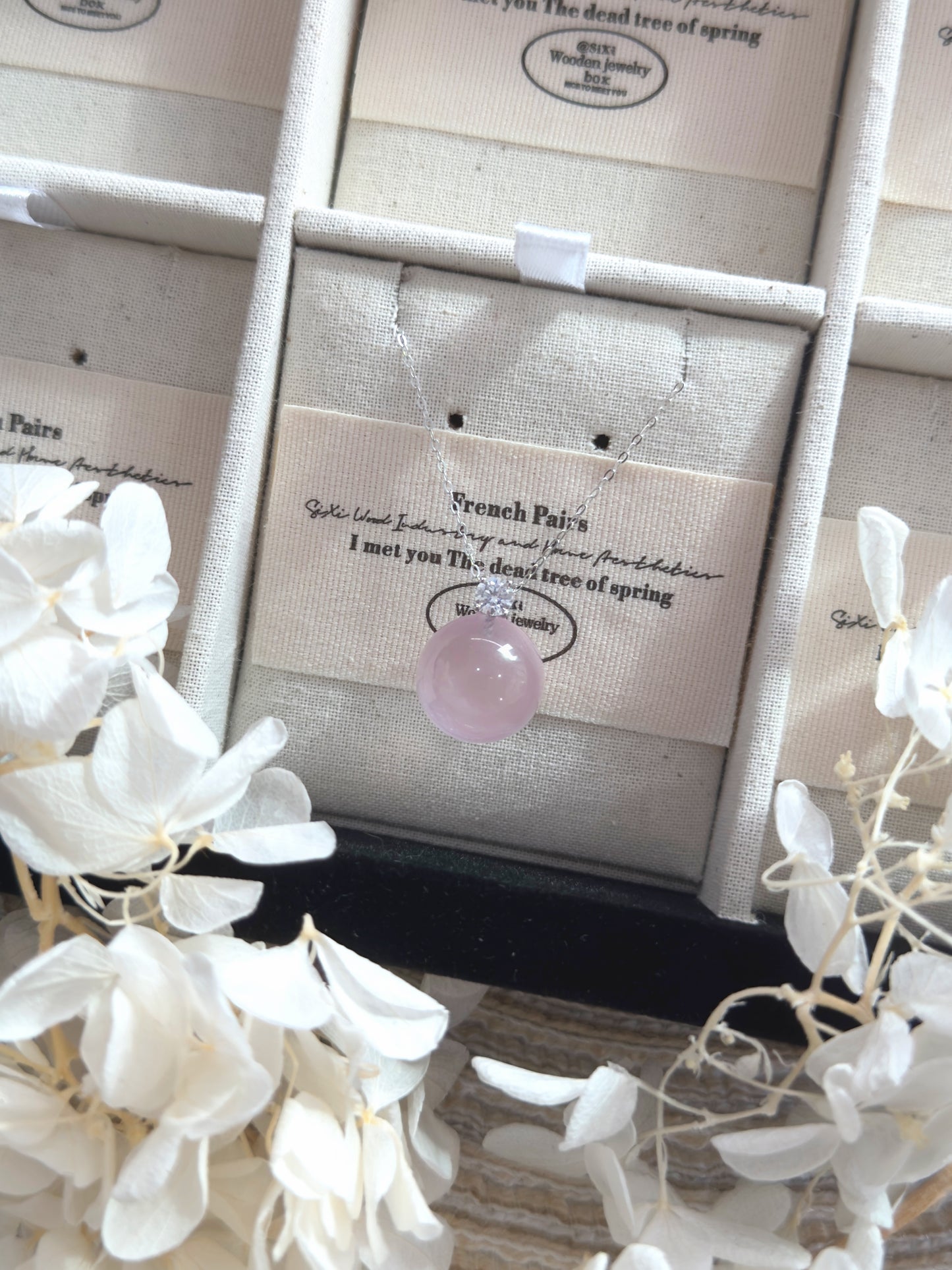 Natural Crystal S925 Necklace | 天然水晶黛妃S925銀項鍊