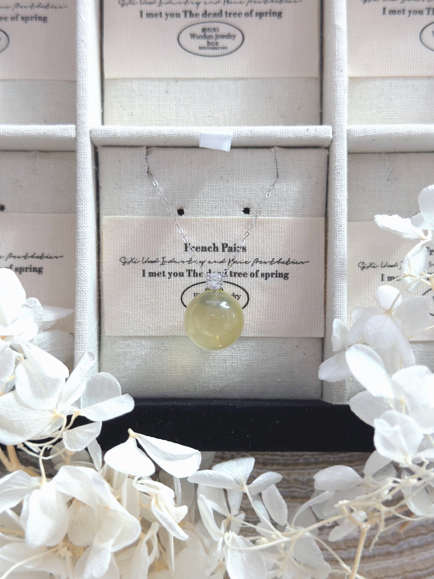 Natural Crystal S925 Necklace | 天然水晶黛妃S925銀項鍊