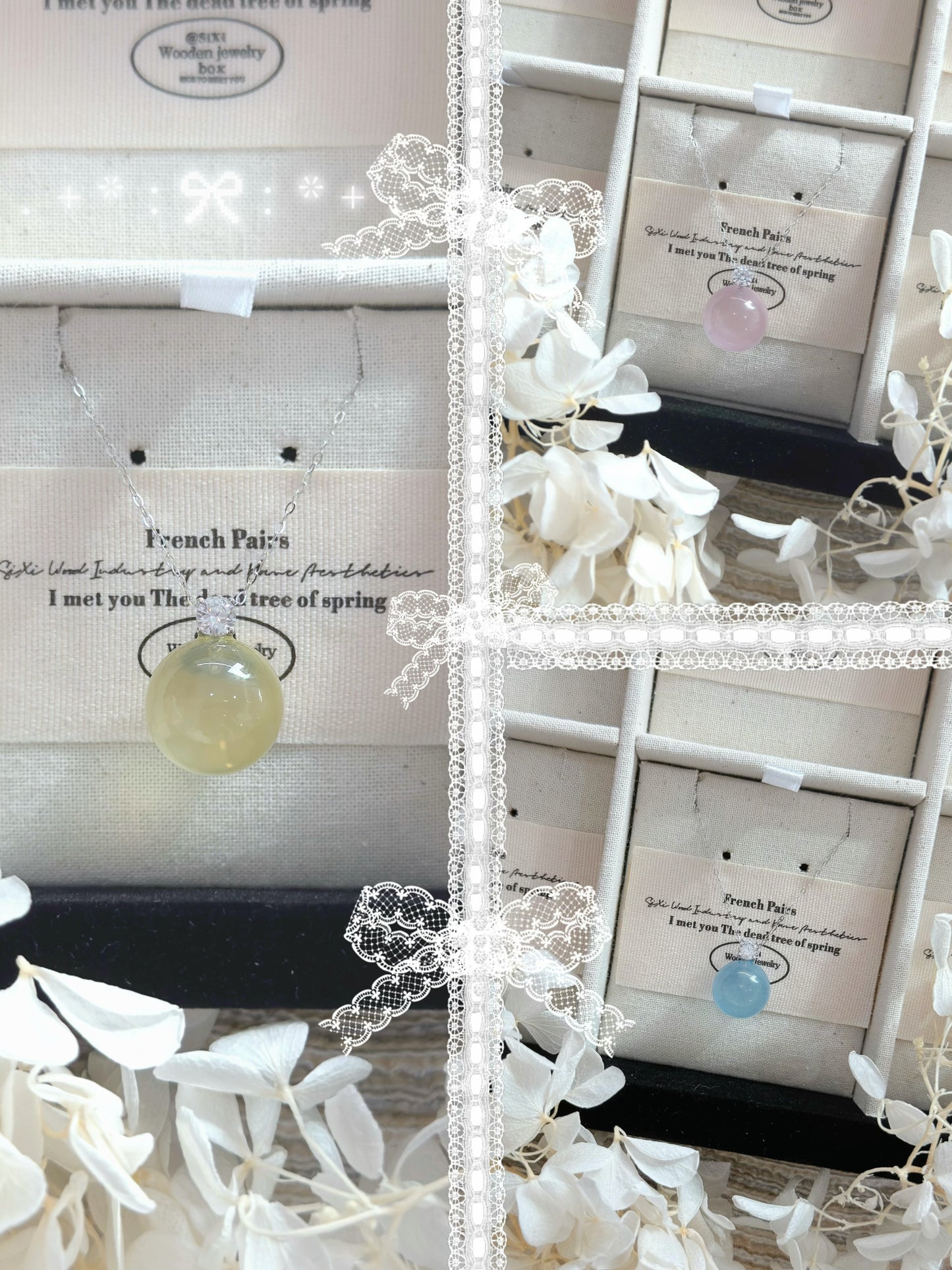 Natural Crystal S925 Necklace | 天然水晶黛妃S925銀項鍊