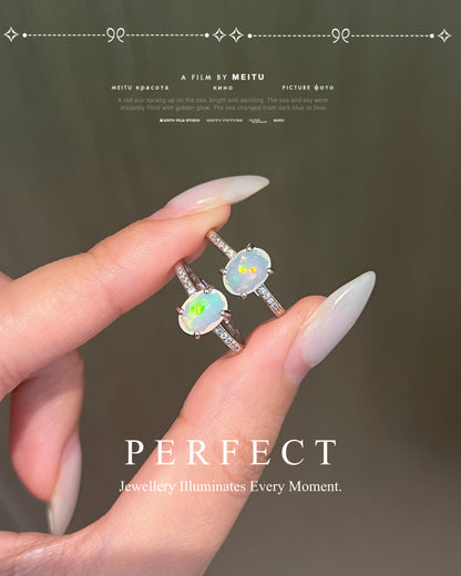 ✨Opal S925 Ring🫧｜澳寶S925銀戒指✨