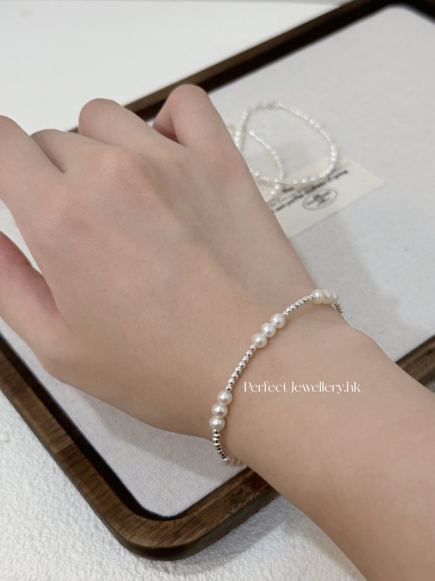 Freshwater Pearl S925 Bracelet | S925 滿天星淡水珍珠手鏈