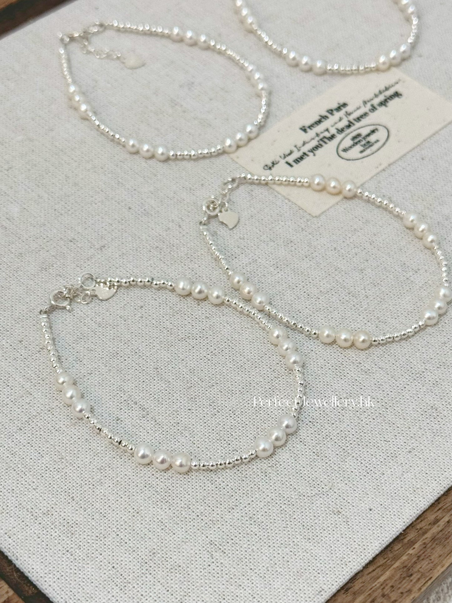 Freshwater Pearl S925 Bracelet | S925 滿天星淡水珍珠手鏈