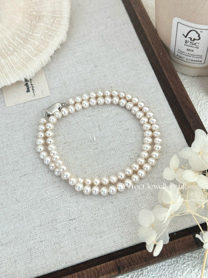 5-5.5mm Freshwater Pearl Necklace | 5-5.5mm 淡水無核珍珠項鍊