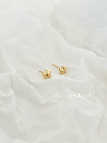 18K mini Earrings | 18K 養耳 mini耳釘